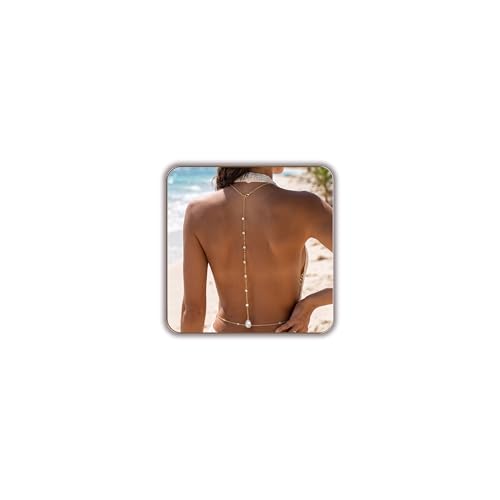 14K Gold Plated Body Chain for Women, Sexy Bra Bikini Belly Waist Chain Layered Gold Body Chains Summer Beach Jewelry for Women - style: Style 6