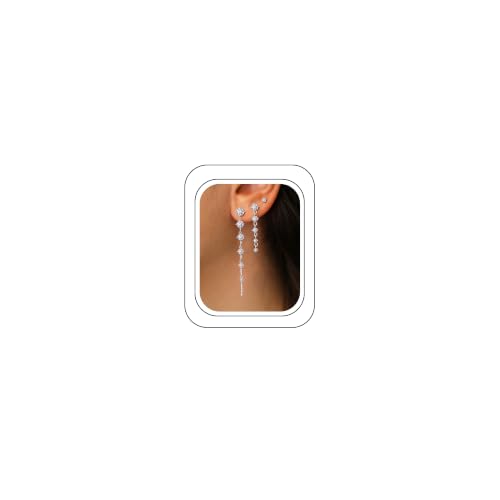 Ritach Dangle Earrings for Women 14k Gold Formal Fringe Long Dangle Tassel Earrings Chandelier Jewelry for Party Prom - style: NST-D