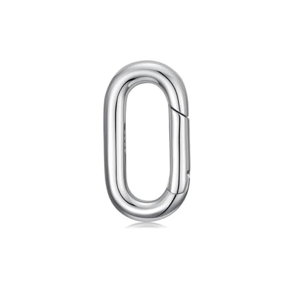925 Sterling Silver Double Opening Lobster Clasp, Necklace Bracelet Anklet Jewelry Extender Clasp for DIY Jewelry Making (Style 5-1pc) - style: style 5-1pc