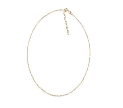 Cherished Moments Chains, .925 Sterling Silver or 14K Gold-Plated - color: Gold