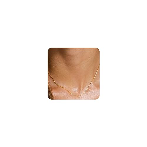 Dainty Chain Necklace for Women Box Necklaces Simple Necklace Cute Necklace Everyday Necklaces to Match Exquisite Jewelry Gifts for Mom Girlfriend