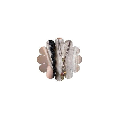 Boho Necklace for Women Long Layered Wooden Leather Leaf Pendant Statement Necklace Vintage Boho Jewelry - style: Leaf