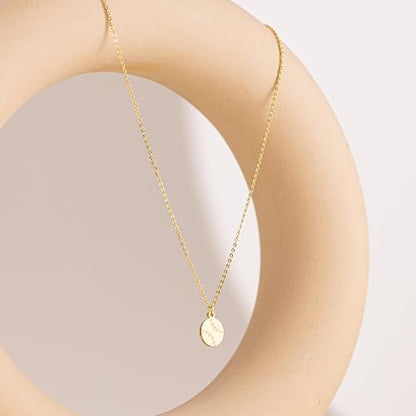 HANLI 14K Gold Plated Necklaces for Women - Dainty Butterfly, Star of David, Moon and Star, Sun, Lotus, Infinity, Hummingbird, Bee,Boots,Chill,Sunflower Pendant Designs - Elegant Jewelry for Women - color: Baseball