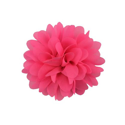 Satin Fabric Large Flower Brooch Pin Dainty Handmade Big Rose Flower Brooches Blossom Lapel Pins Silk Camellia Flowers Pin Wedding Dance Prom Party Banquet Dresses Suit Clothes Jewelry for Women - color: Deep Rose