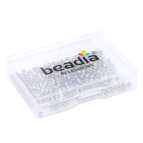 Platinum Plated Round Spacer Beads 3mm 300pcs for Jewelry Making Findings Non Tarnish - color: Platinum, size: 3mm