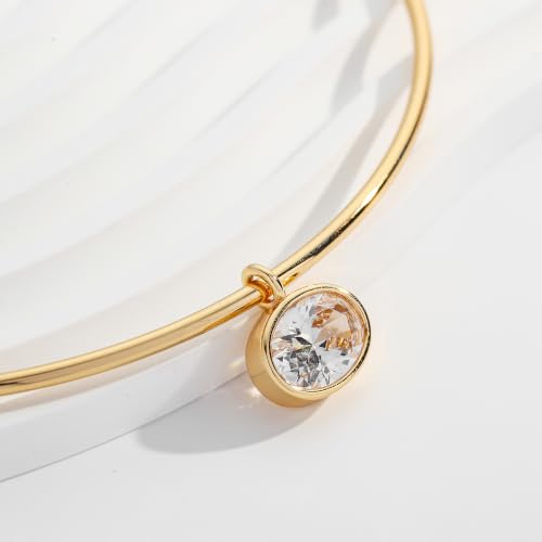 14K Gold Plated Collar Choker Necklace for Women Charm Jewelry | Trendy Dainty Statement Fashion Cubic Zirconia Pendant Necklace - color: 93A