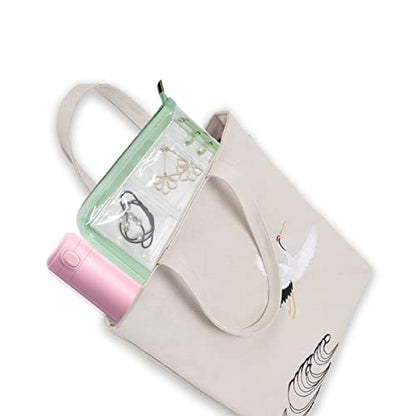 Travel Jewelry Organizer: Book-Style, Zipper, Anti-Tarnish & Foldable Case | Book-style foldable travel jewelry organizer, zipper pouch with dust protection, anti-tarnish liner, daily storage - color: Green