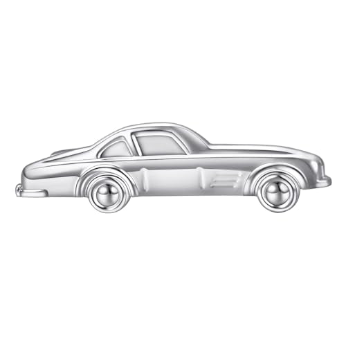 Yoursfs Unique Ship Car Tie Clips for Men Novelty Cool Transportation vehicles Tie Clip Bar Pins Men's Fashion Jewelry - style: Silver Car