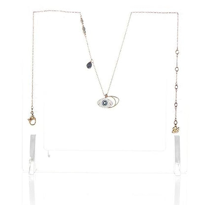 RENIAN Jewelry Photography Props Board Acrylic Frame Tabletop Stand for Studio Shooting Necklaces, Stud Earrings and Earrings Drop Dangle Display Holder