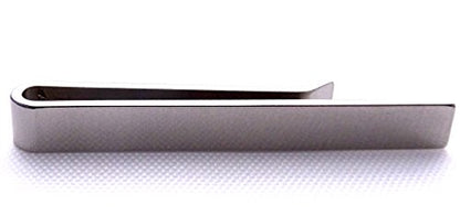 Ivy Design Tie Clip/Bar, Stainless Steel Silver Tone