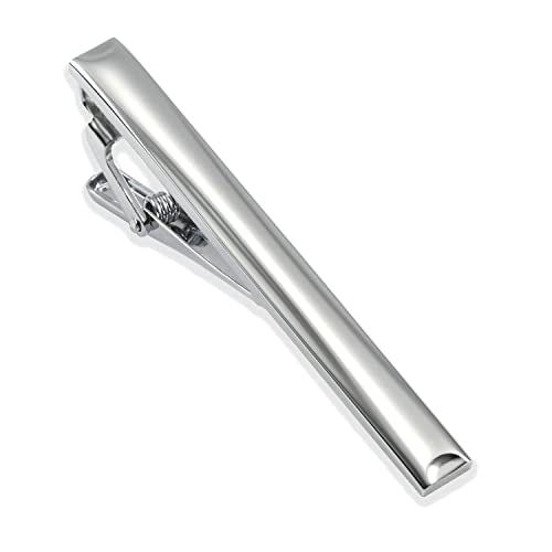 Fashion Necktie Clips Tie Bar Clips Tie Pins Set for Men Pack of 3 - style: Style A
