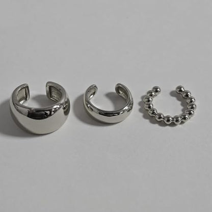 Ear Cuff Earrings for Women Chunky Ear Cuffs Non Piercing | Clip on cartilage earrings helix fake earrings jewelry trendy stuff christmas gift stocking stuffers - color: K