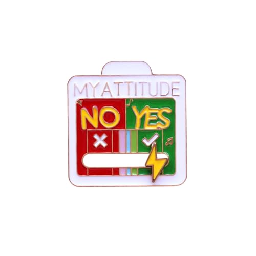 Lapel Pin - Fun Series - Enamel Lapel Pin for Clothing, Bags - color: Z-04E