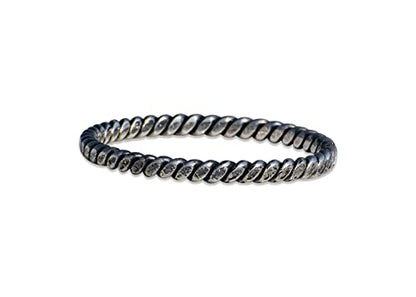 Twist Stacking Ring 925 Sterling Silver Minimalist Delicate Ring for Women Knuckle Thumb Promise Ring Everyday Jewelry Gift