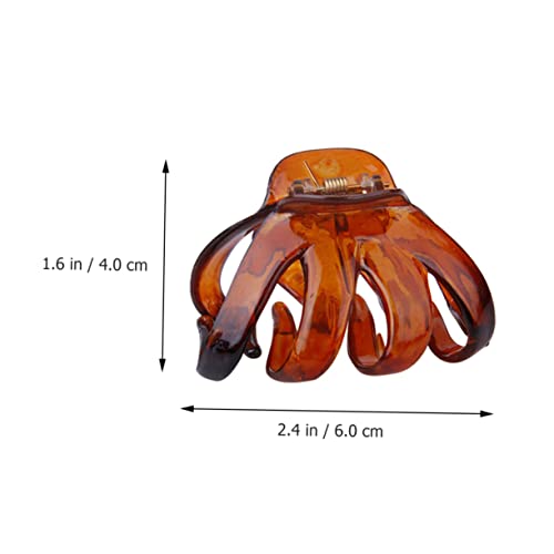 Octopus Hair Clip Set 9pcs Claw Hair Clips for Women Non-slip for Prom Party Wedding