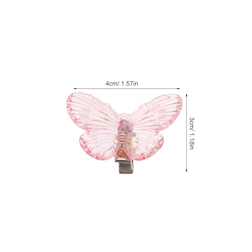 Abaodam 40pcs Butterfly Hair Clips and Hair Snap Barrettes Plastic French Side Clips for Women’s Hairstyles and Bangs Accessory Set