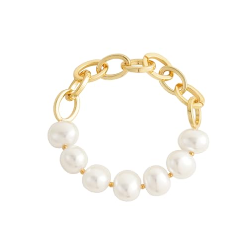 LALAPPLE Gold Plated Beaded Acrylic Bamboo Tube Bangle Bracelets for Women, Colorful Chunky Curved Tube With Gold Plated Pieces Beads Stretch Bracelet Friendship Summer Beach Jewelry - color: A-Style 1