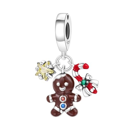 Birthday Fashion Heart Dangle Charm for Bracelets and Necklace Pendant Bead Charms Jewelry Present for Women Family Friends - style: Merry Christmas Charms