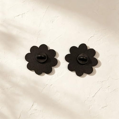 2/4/5/20pcs Funny Enamel Pins Bulk - Aesthetic Hard Enamel Lapel Pins Set, Art Brooches for Backpacks, Jackets, Hats, Bags, Lanyards, Cute Animal Pins for Adults, Kids, Women, Men - style: 2pcs Flower