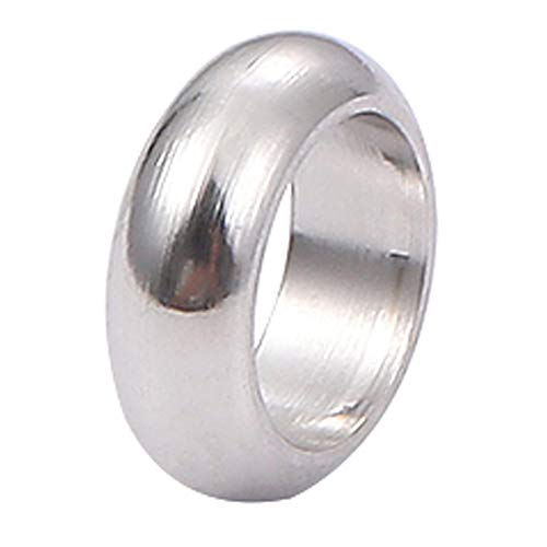 Stainless Steel Spacer Beads 2.5x1mm Rondelle Loose Charm Caps Beads for DIY Jewelry Making 100pcs with 1.5mm Hole - color: 2.5x1mm 1.5mm