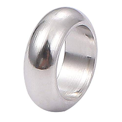 Stainless Steel Spacer Beads 2.5x1mm Rondelle Loose Charm Caps Beads for DIY Jewelry Making 100pcs with 1.5mm Hole - color: 2.5x1mm 1.5mm