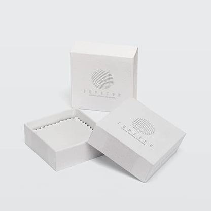 Jupiter Natural Pearl Sterling Silver Women's Stud Earrings - Genuine Pearl Cubic Zirconia Fashion Drop Earrings