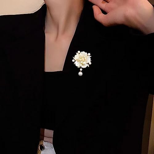 SYWDUDUCLT Fashion Elegant Brooches for Women Brooch, Suitable For Party And Daily Wear On Many Occasions - style: Shell