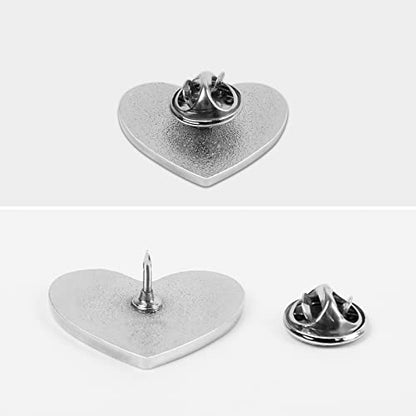 Custom Pins Custom Lapel Pins Customized Buttons Cute Pin for Backpacks Personalized Pin Add Logo Text Photo - color: Heart Shape