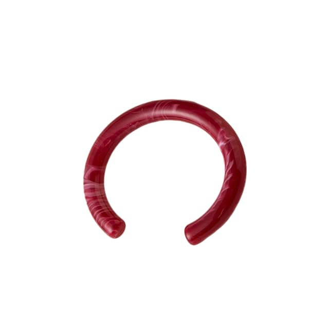 Irregular Geometric Acrylic Bangle Bracelets for Women Colorful Open-ended Wristband Acetate Mottled Cuff Bracelets Wide Chunky Resin Holiday Jewelry - color: Color A