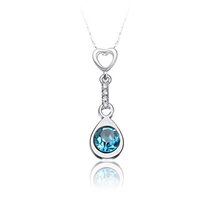 Aylifu Birthstone Charms Crystal Pendant Charms 12 Months Birth Charms for Necklace Bracelet Earring - color: 12 Colors