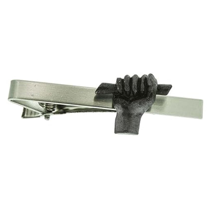 J3TB Hold To The Rod Silver Tone Tie Bar Alloy Mormon One Moment In Time LDS CTR