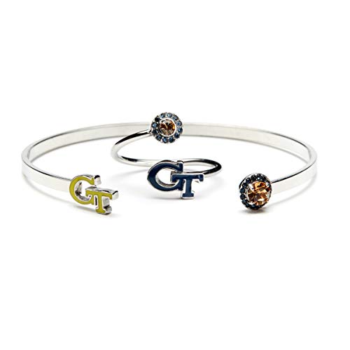 Stone Armory Georgia Tech Jewelry for Women - color: B - GT Ring and Bangle Set