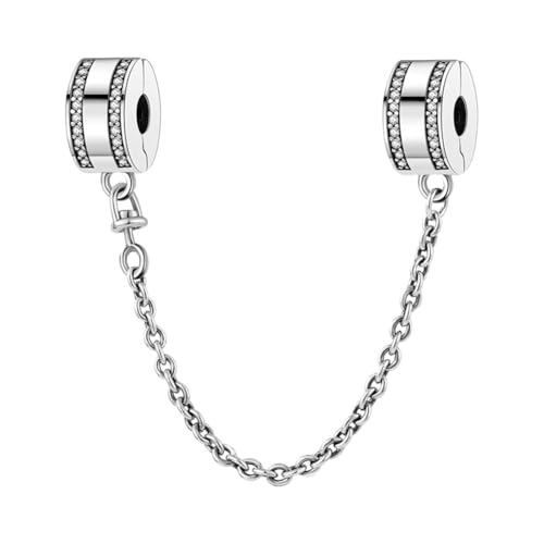 Charms for Bracelets and Necklaces Statue of Liberty CHARM and Family Clasp Safety Chain Charm Beads Charms Jewelry for Women - color: Safety Chain