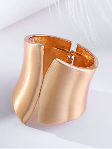 Chunky Gold Cuff Bracelet Chunky Bangles for Women Non Tarnish Modern Gold Jewelry Gifts trendy fashion fall fashion jewelry womens fashion - color: E-Bohemian style bracelet