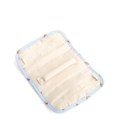 Vera Bradley womens Premium Cotton Jewelry Roll - color: Bee's Knees