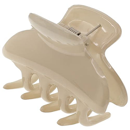 Camila Paris CP3551 French Small Hair Clips for Women, 2.5" Small Claw Clip Fashion Styling Mini Hair Clip Accessories for Women, Strong Hold No Slip Grip Cute Claw Clips, Made in France - color: Nude 2.5"
