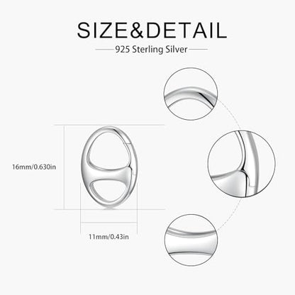 925 Sterling Silver Double Opening Lobster Clasp, Necklace Bracelet Anklet Jewelry Extender Clasp for DIY Jewelry Making (Style 3-2pcs) - style: style 3-2pcs