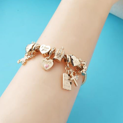 Cross bracelet for women Sacred Heart of Jesus Gold Bracelets for Women Confirmation and Baptism Gifts, Encouragement Presents for Mom Sister Daughter and Friends, Christian Jewelry | sacred heart bracelet,christian bracelet,heart bracelet for women,catho