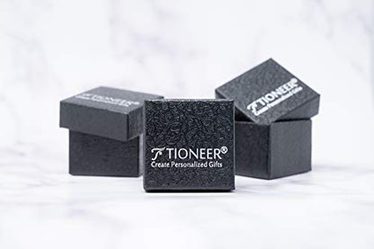 Jewelry | Stainless Steel Letter Alphabet Initial Ring | Square Flat Top Ring for Men & Women | Stainless Steel Jewelry, (Black, Gold, Silver), Size 7-16 - color: Silver, size: 12.5, style: Letter S