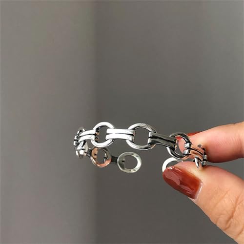 925 Sterling Silver Bangles For Women Handmade Silver Bangles Open Adjustable Bangle Bracelets For Women Silver Open Cuff Bracelets Stackable Wrap Bangles Festival Jewelry Gifts - color: Style 13