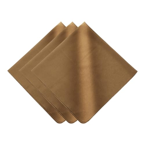 PATIKIL 3Pcs Soft Eyeglass Cloths, 15.8 x 15.8 Electronics Microfiber Cleaning Cloths Eyeglass Cleaning Fabric for Lens Wipes Glasses Cleaner Jewelry LCD Screens Cameras, Coffee - color: Coffee