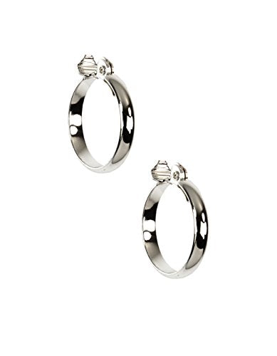 Anne Klein Women's Hoop Earrings, Layered Statement Fashion Jewelry for Everyday and Evening Wear - color: Silver