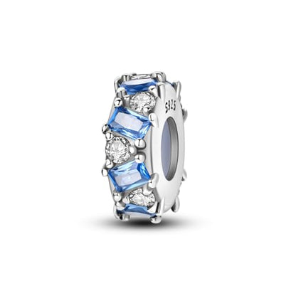 Pandach 925 sterling silver Clip Spacer Charm for Bracelet Clip Lock Stopper Bead Spacer European Openable Beads 2Pcs - style: 2-KJC1145
