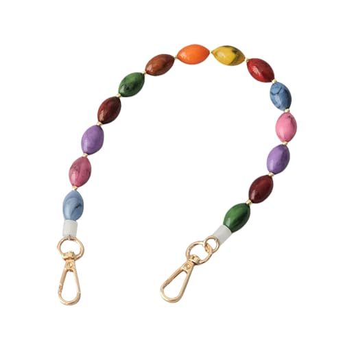 Acrylic Resin Chain for Purse,Handbag Decoration Chain Strap,Bag Accessories Chain Charms - color: Bead/Color/42cm