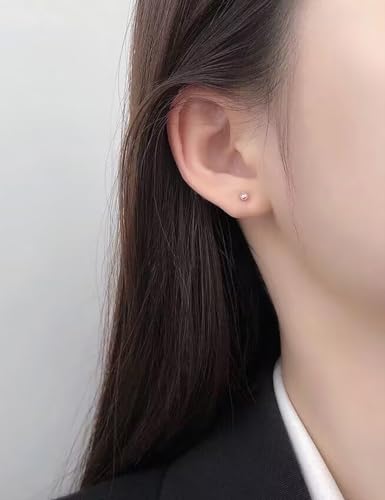 20G 18G 16G 14G 12G Lip Labret Medusa Monroe Rings Studs 316L Surgical Steel Flat Back Tragus Helix Cartilage Earring Stud Piercing Jewelry Bar Length 8mm 10mm 12mm Mix Color 18PCS - color: Silver, size: 20G(0.8mm)-8/10/12mm Bars-3mm Balls