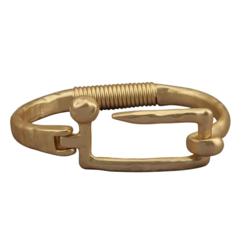 Gold Cuff Bracelet for Women Chunky Bracelet Statement Bracelet | Chunky Bangle Bracelets for Women Silver Beaded Open Bangle Stackable Stretch Bead Bracelet Boho Jewelry Gift for Wife Couple - style: Gold Bangle Cuff Bracelets