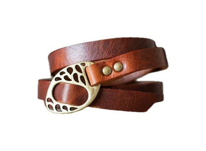 Handmade Real Leather Bracelet Wrap Cuff, Custom Engraved, Personalized Words, Western Jewelry for Women, Boho Style, Gift for Her, Women's Jewelry, Made in USA