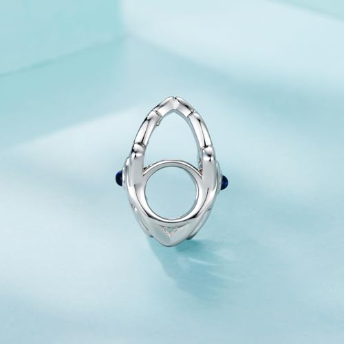 Animal Charms for Bracelets 925 Sterling Silver Bead Charms Bee Butterfly Fox Charm Fits Bracelets and Necklaces Cute Charms for Women - color: Hamsa Hand