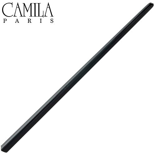 Camila Paris AD27/2 French Twist Stick Hair Pin, Set of 2 Black, Girls Chopsticks Hair Pins for Girls Spiral Updo Chignon Bun Holder, Styling Hair Accessories for Women, Made in France - color: Black
