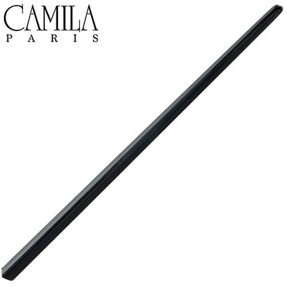 Camila Paris AD27/2 French Twist Stick Hair Pin, Set of 2 Black, Girls Chopsticks Hair Pins for Girls Spiral Updo Chignon Bun Holder, Styling Hair Accessories for Women, Made in France - color: Black